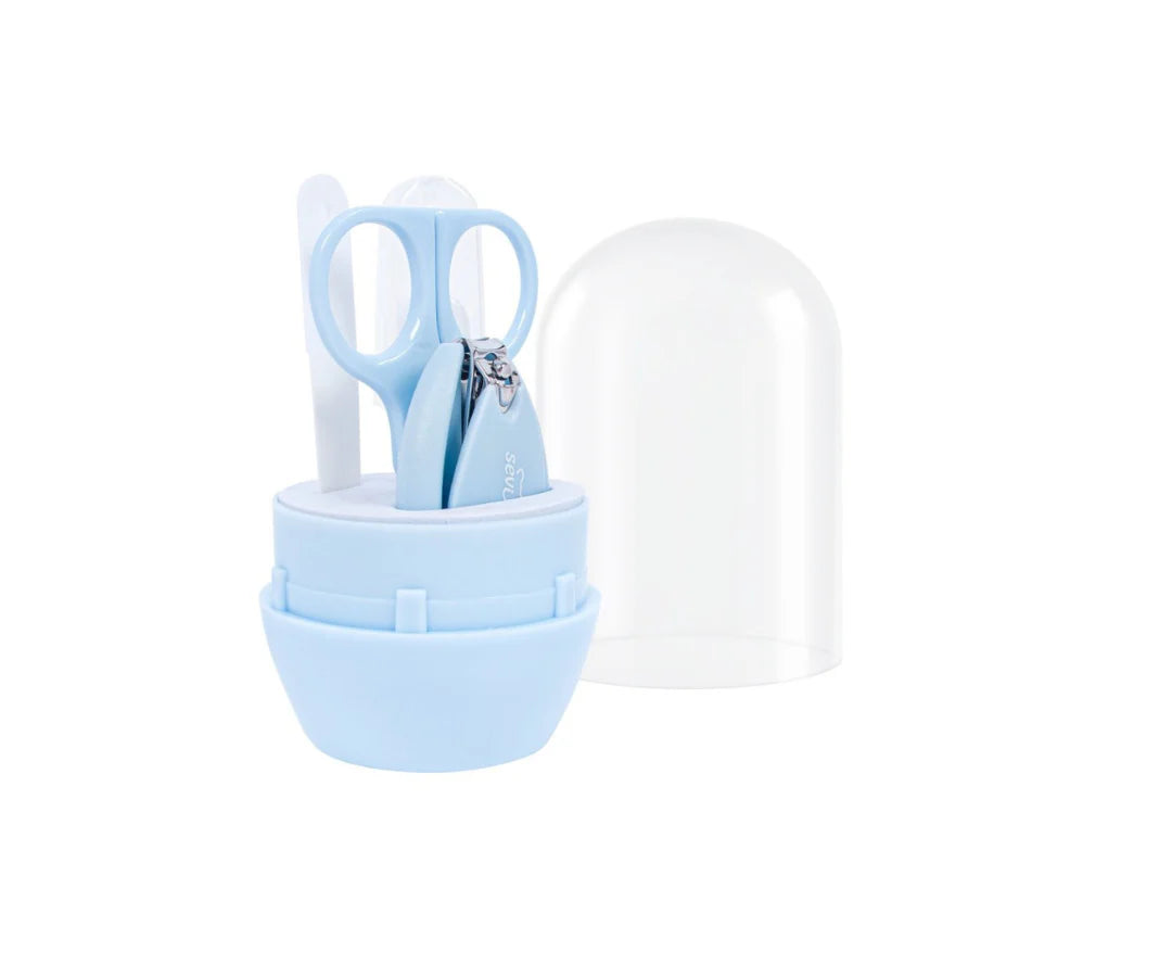 Set De Manicure Tijeras y Cortaúñas | Azul Sevibebe