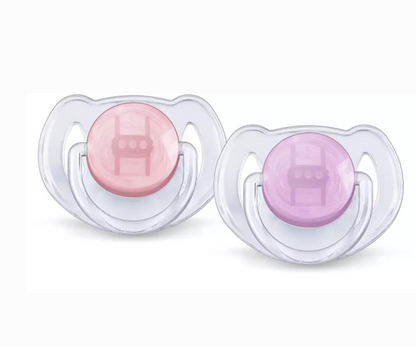 Chupones Translucidos 6- 18 M Avent