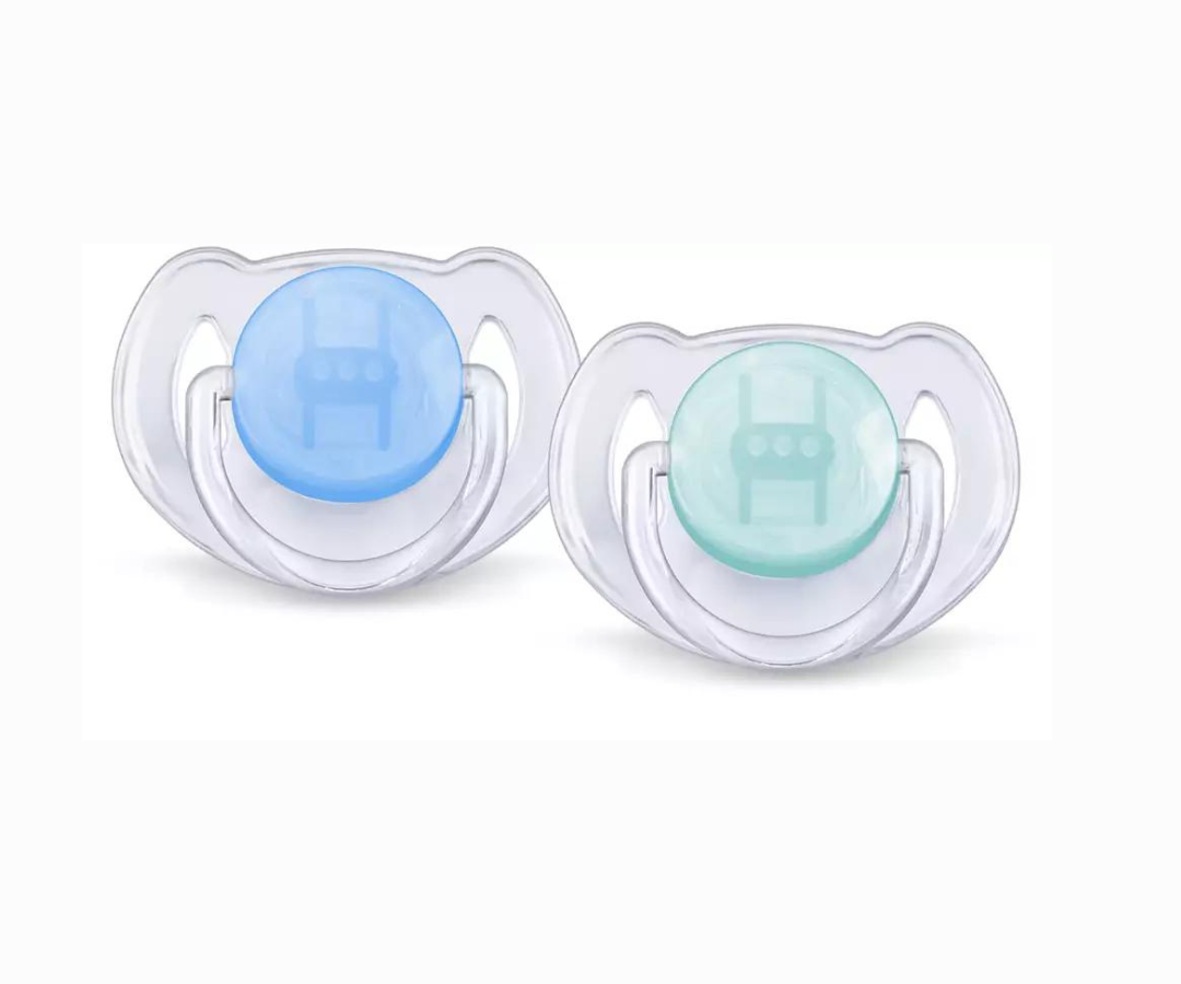 Chupones Translucidos 6- 18 M Avent