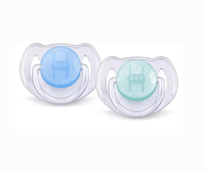 Chupones Translucidos 6- 18 M Avent