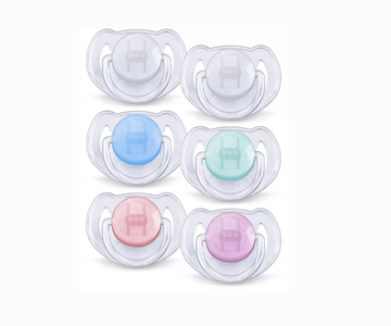 Chupones Translucidos 6- 18 M Avent