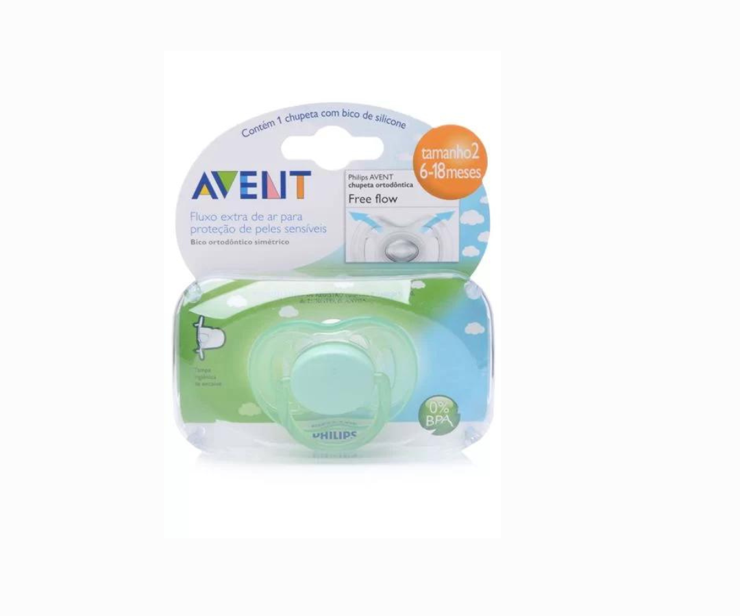 Chupón Pacificador Freeflow 6-18 M Avent
