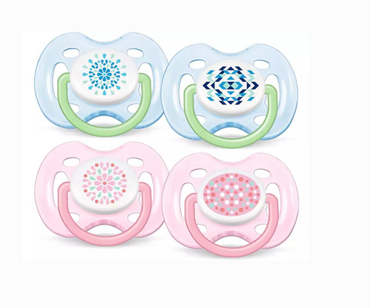 Chupones Ventilados Decorados 0-6 M Avent