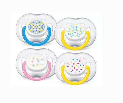 Chupones Ventilados Decorados 6-18 M Avent