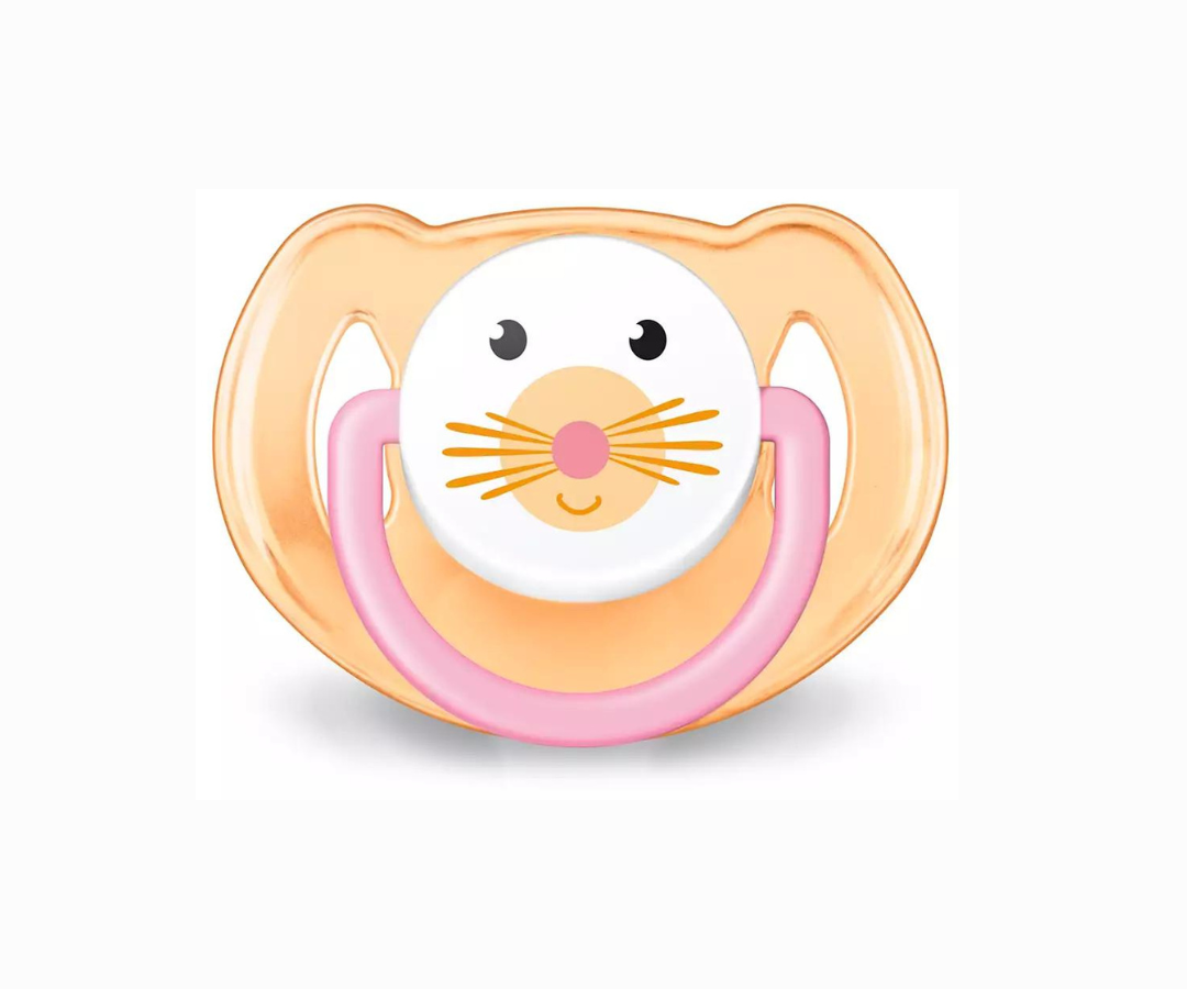 Chupon Decorados Animales 6-18 M Avent
