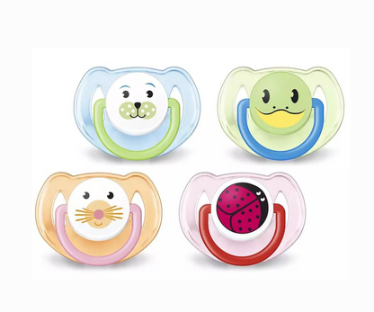 Chupon Decorados Animales 6-18 M Avent