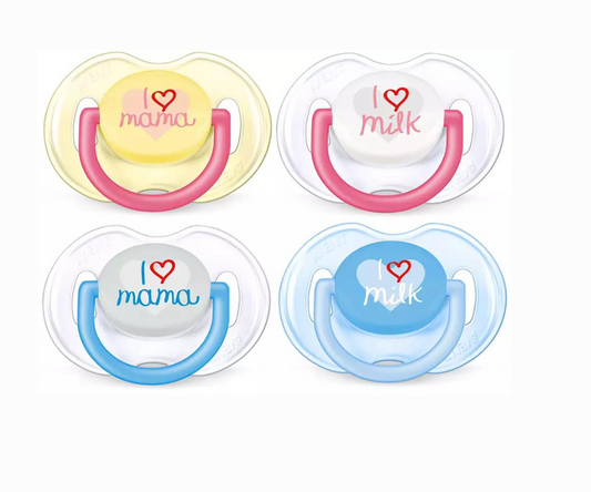 Chupones Ortodontico Clasico 0-6 M Avent