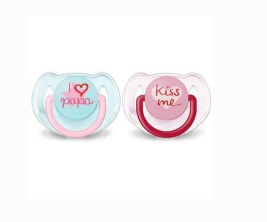 Chupones Ortodontico Clasico 6-18 M Avent
