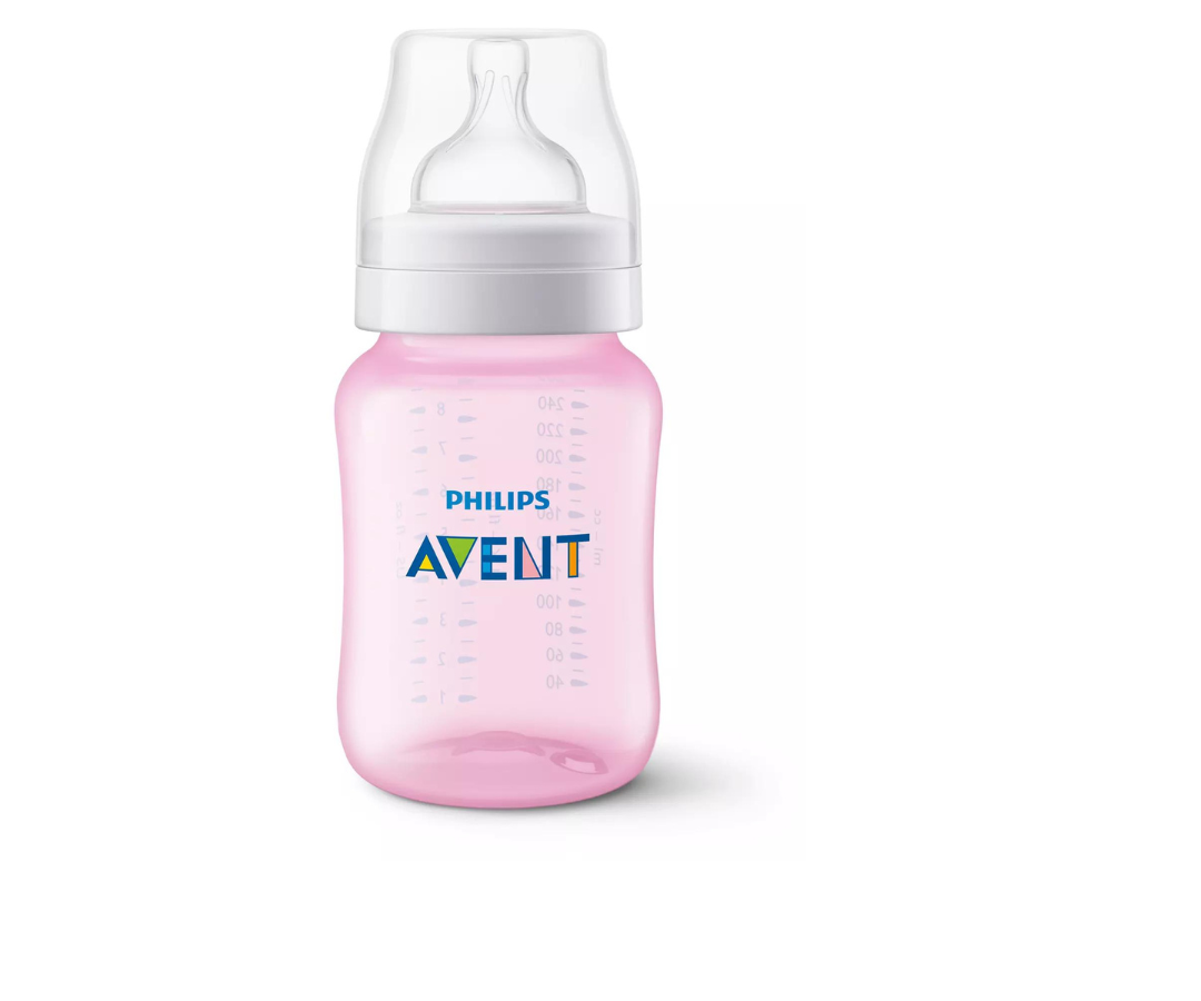 Biberon Classic Plus 260 Ml Rosado Avent