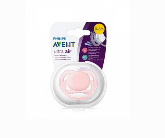 Chupon Ultra Air 6-18 M Niña X1  Avent