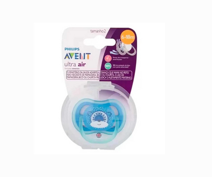 Chupon Ultra Air 6-18 M Niño X1 Oso Avent