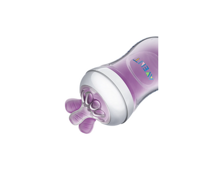 Biberón Nat. 260 Ml Transparente Avent