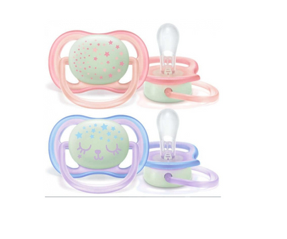 Soother Ultra Air Niña  0 -  6 Meses X2 Avent