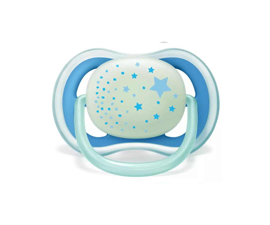 Soother Ultra Air Para La Noche Niño 6 a 18 Meses x2 Avent