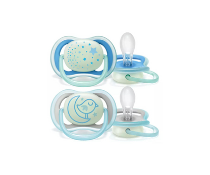 Soother Ultra Air Para La Noche Niño 6 a 18 Meses x2 Avent