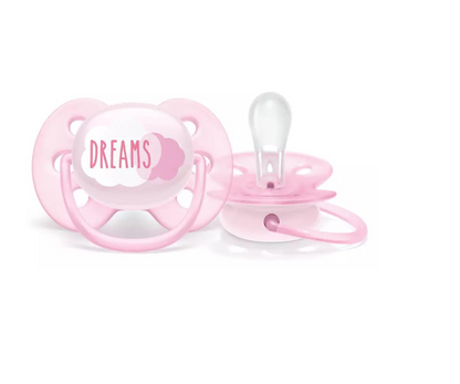 Pacificador Ultra Soft de 0 a 6 Meses  Dreams Girl x1 Avent
