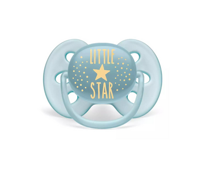 Pacificador Ultra Soft Hello Star Boy 6 a 18 Meses x1 Avent
