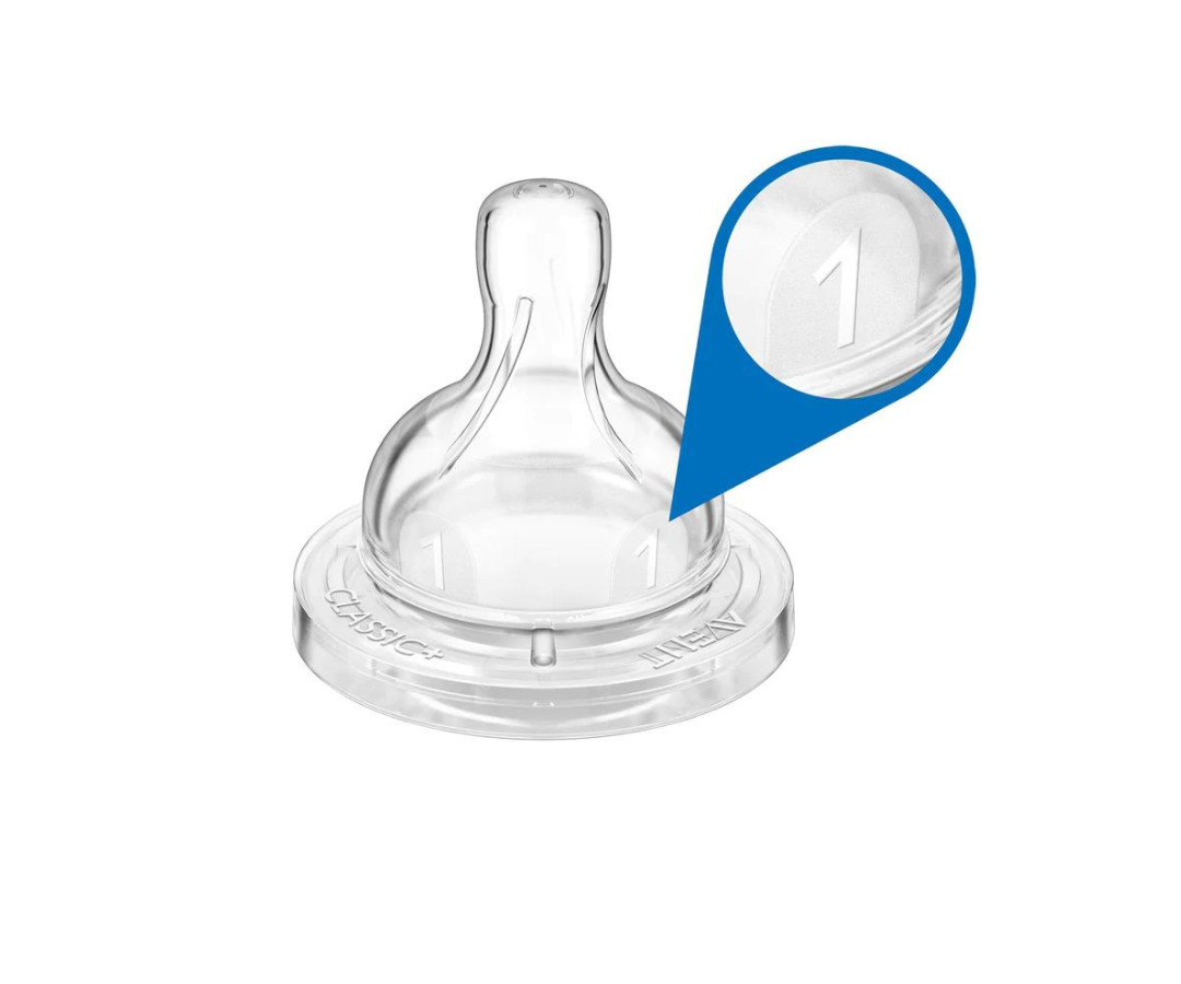 Tetina Anticolic Recien Nacido 1 Agujero Avent