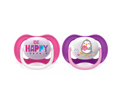 Pacificador Soother Ultra Air 6-18 meses x2