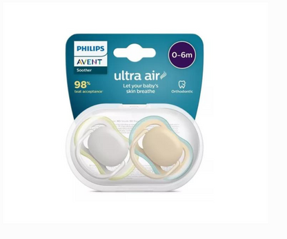 Pacificador Air 0 6M Non Deco Neu Avent