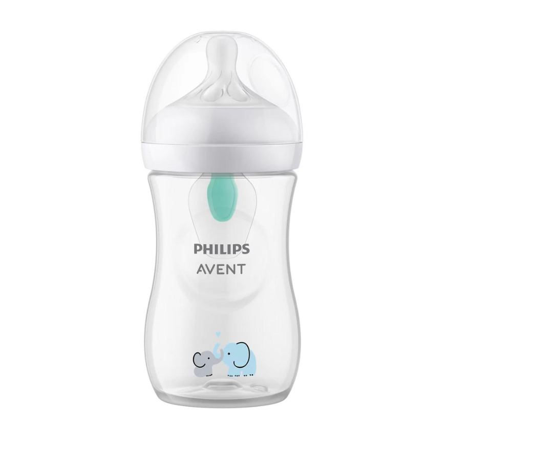 Biberon Nat  Airfree Elefante 9 Oz Avent