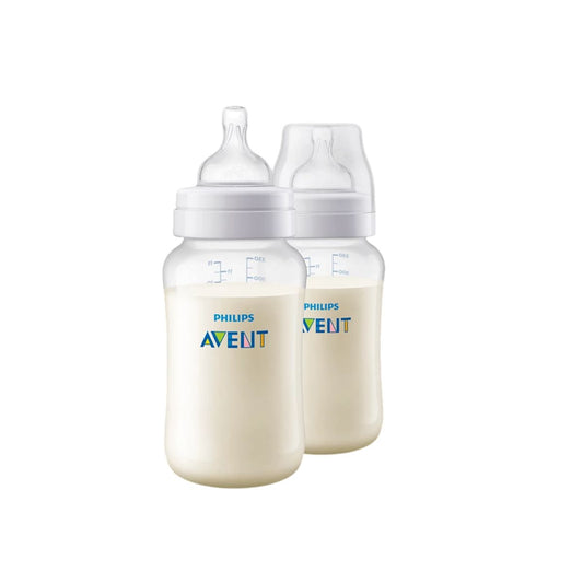 Biberón anti cólico Avent 11oz x2