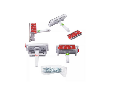 Seguros adhesivos para cajones X8