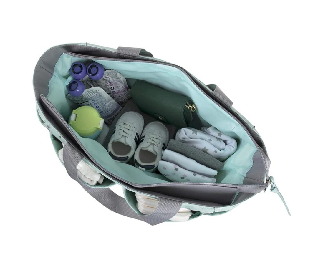 Pañalera Celeste Estrellitas Ad Sutton