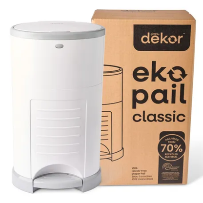 Basurero Dekor - Eko Classic | White REGAL LAGER INC