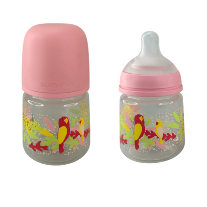 Biberón 150ml sx pro jungla rosa (0 meses)