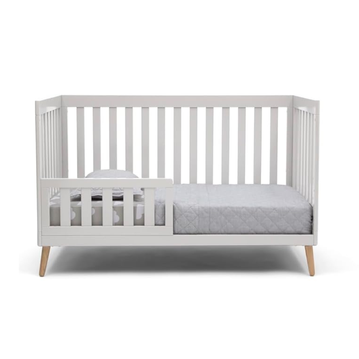 Cuna 4 En 1 Essex Blanca Delta