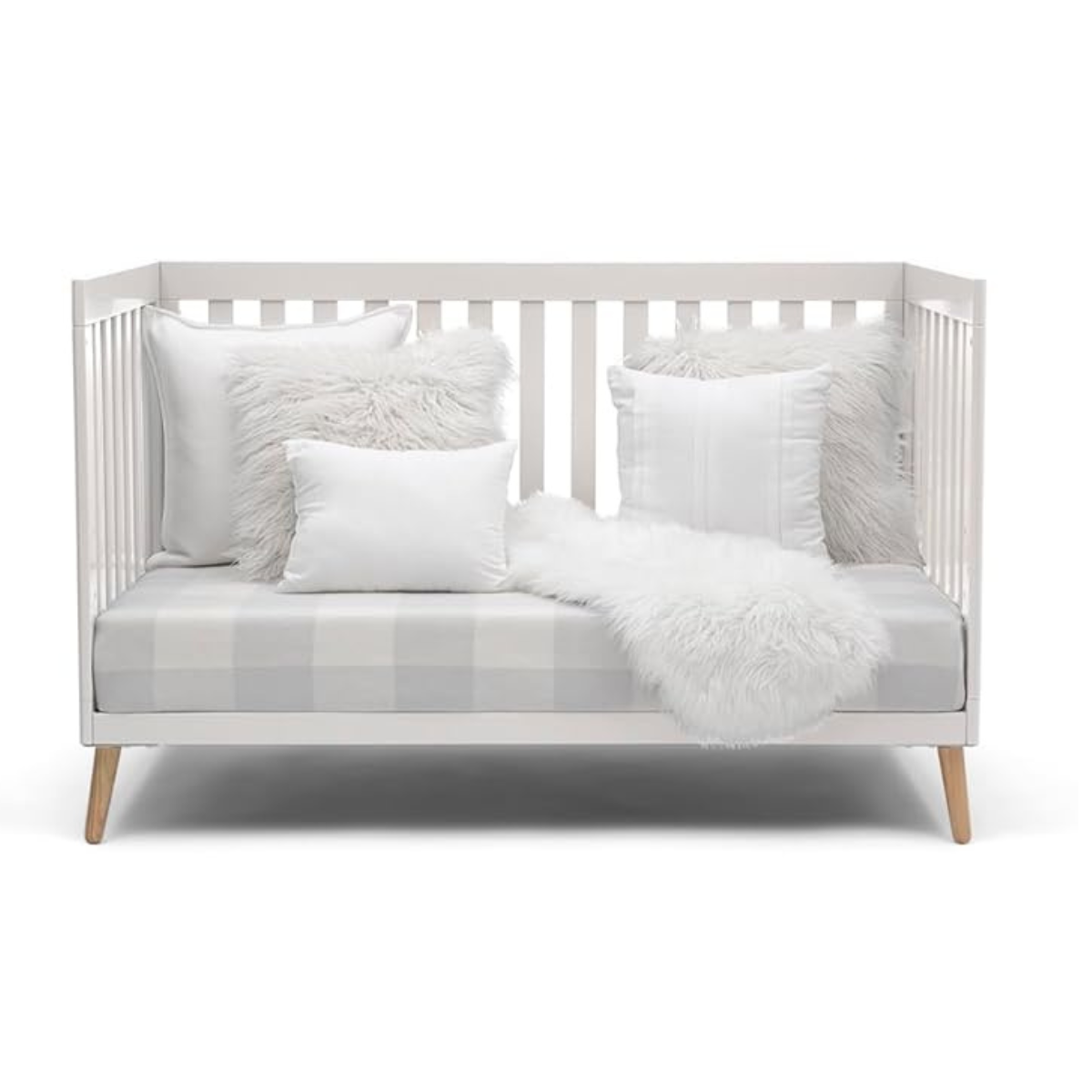 Cuna 4 En 1 Essex Blanca Delta