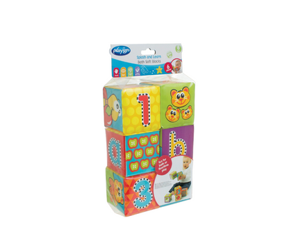 Set De Cubos Para Bañera X6 Playgro