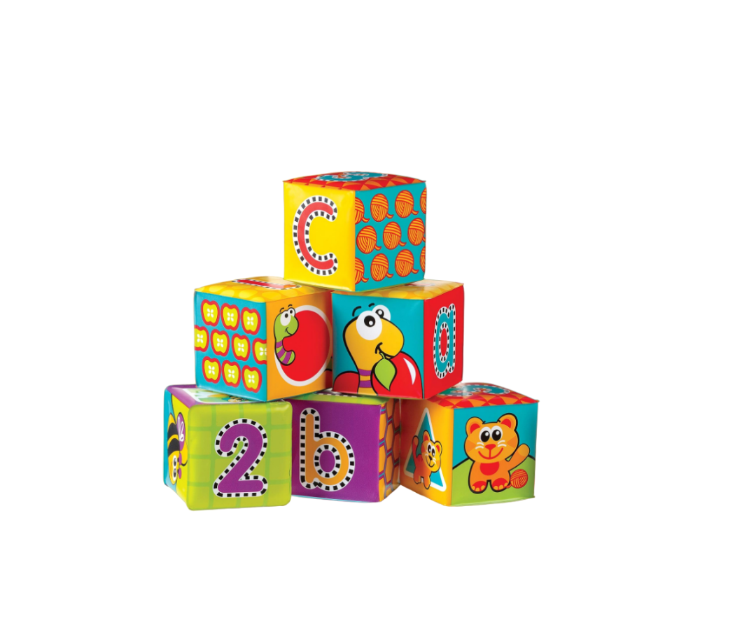 Set De Cubos Para Bañera X6 Playgro
