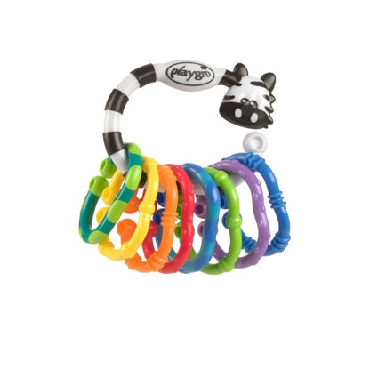 Entretenedor Argollas Zebra Playgro
