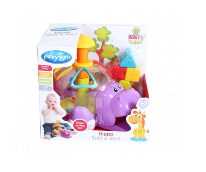 Hipopotamo Con Figuras Playgro