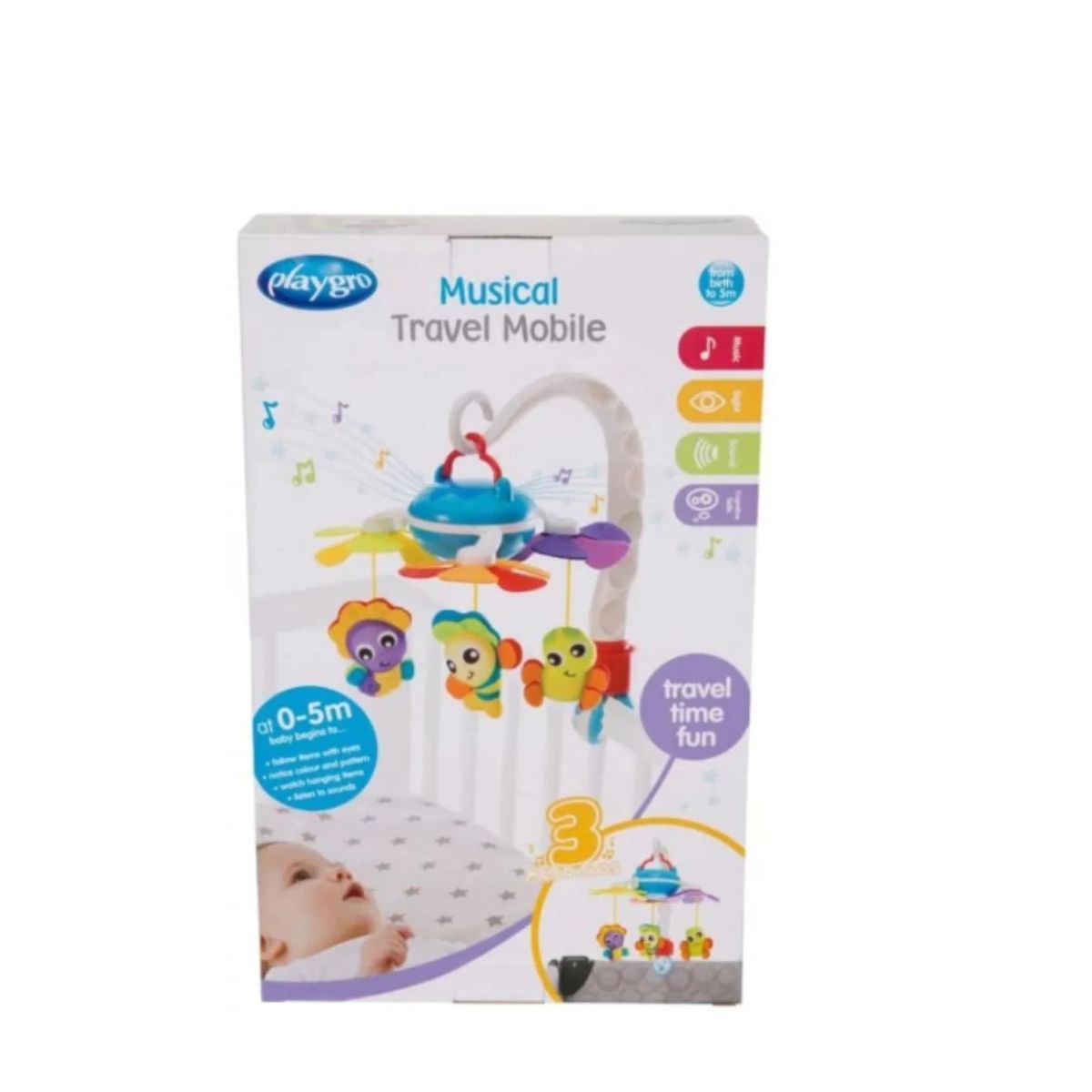 Móvil Musical Portátil Playgro