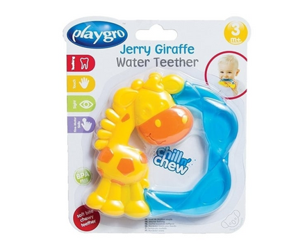 Masticador Con Agua  Jirafa Playgro
