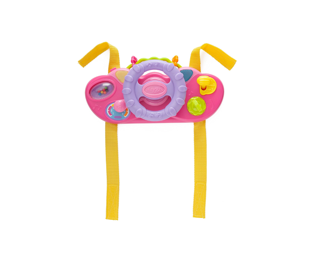 Carrito De Estimulacion Rosado Playgro