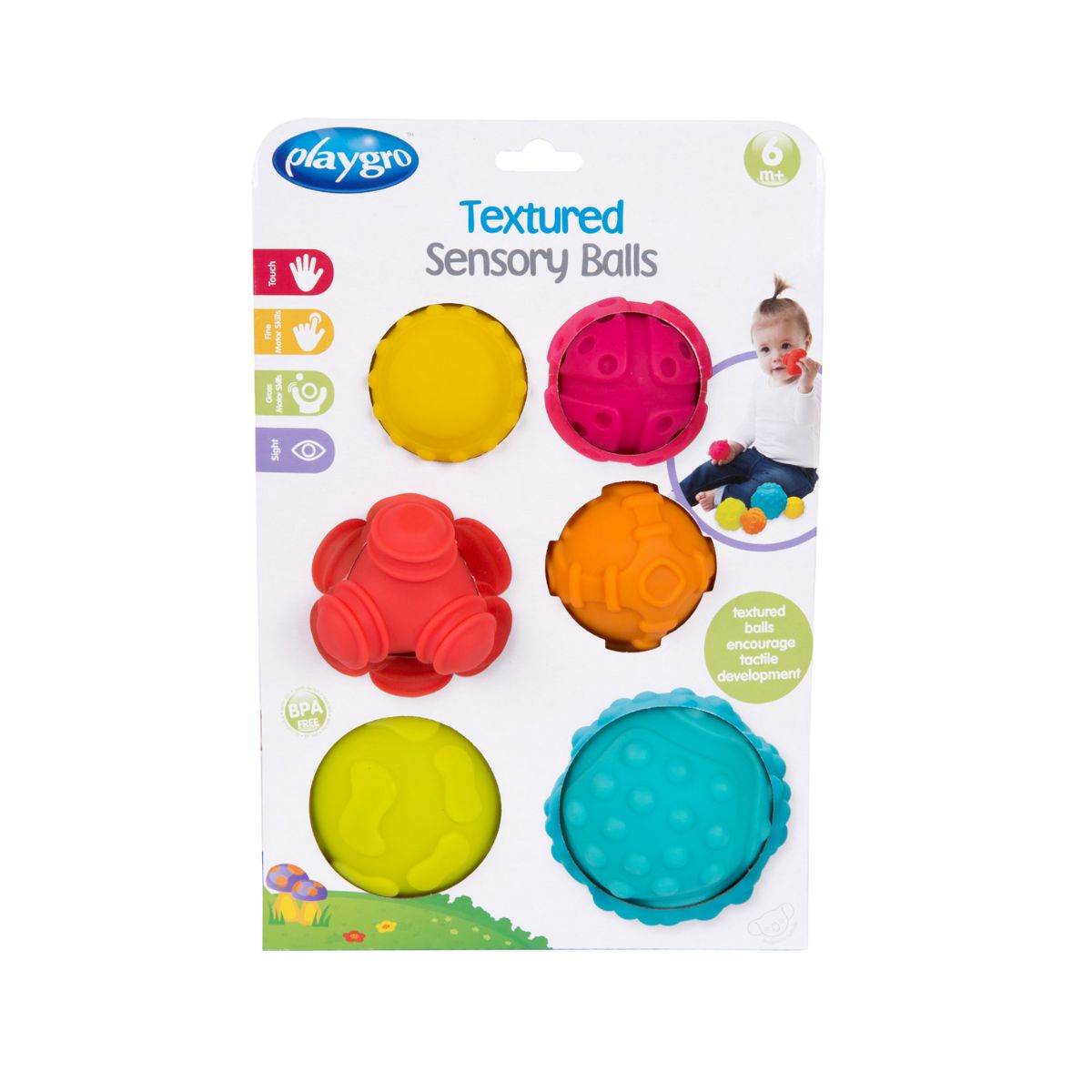 Pelotas Con Textura Playgro
