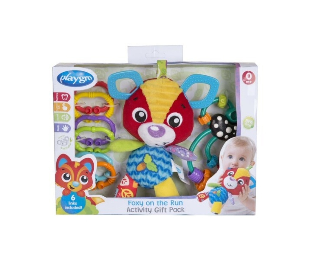 Set De Regalo Zorro En El Camino Playgro