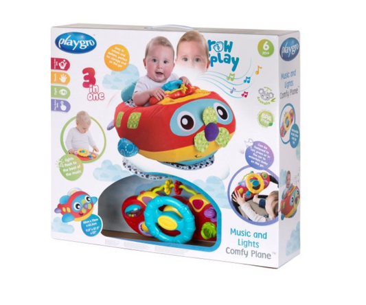 Avion Almohada De Estimulacion  Playgro