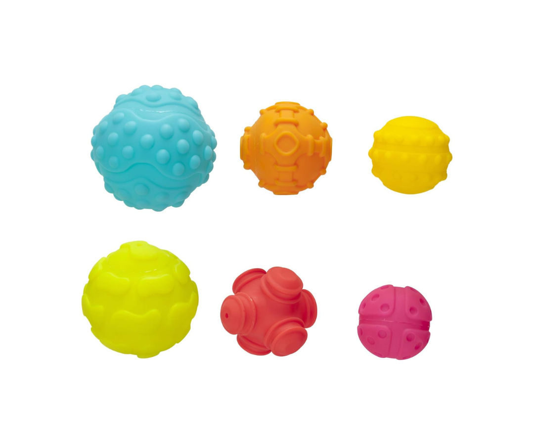 Bolas Sensoriales  Texturas X4 Playgro