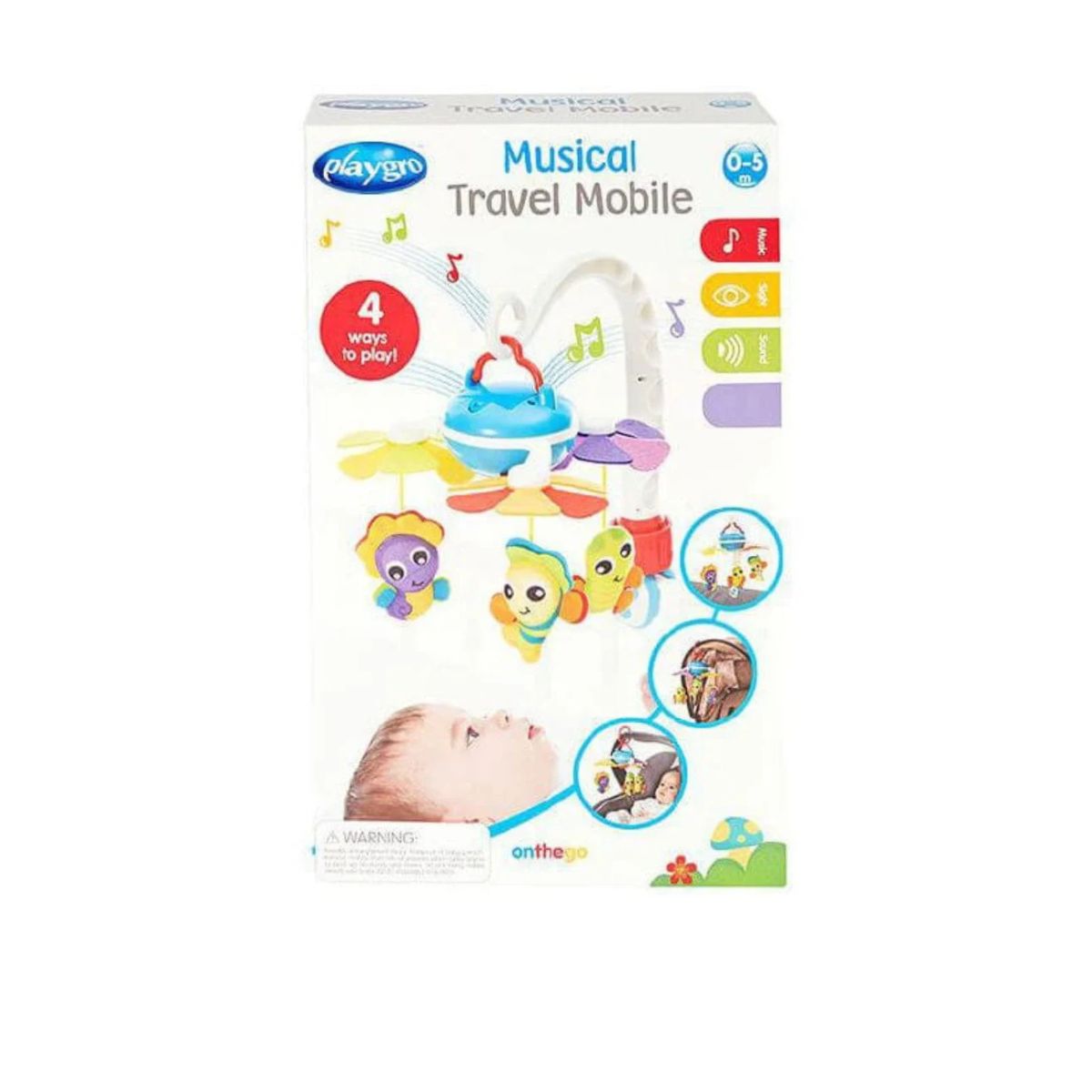 Móvil Musical Portátil Pefresh Playgro