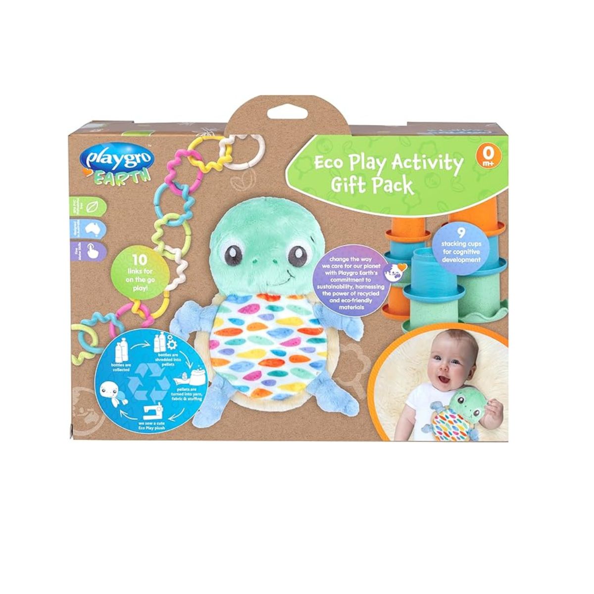 Set de regalo Eco Actividades | Tortuga Playgro
