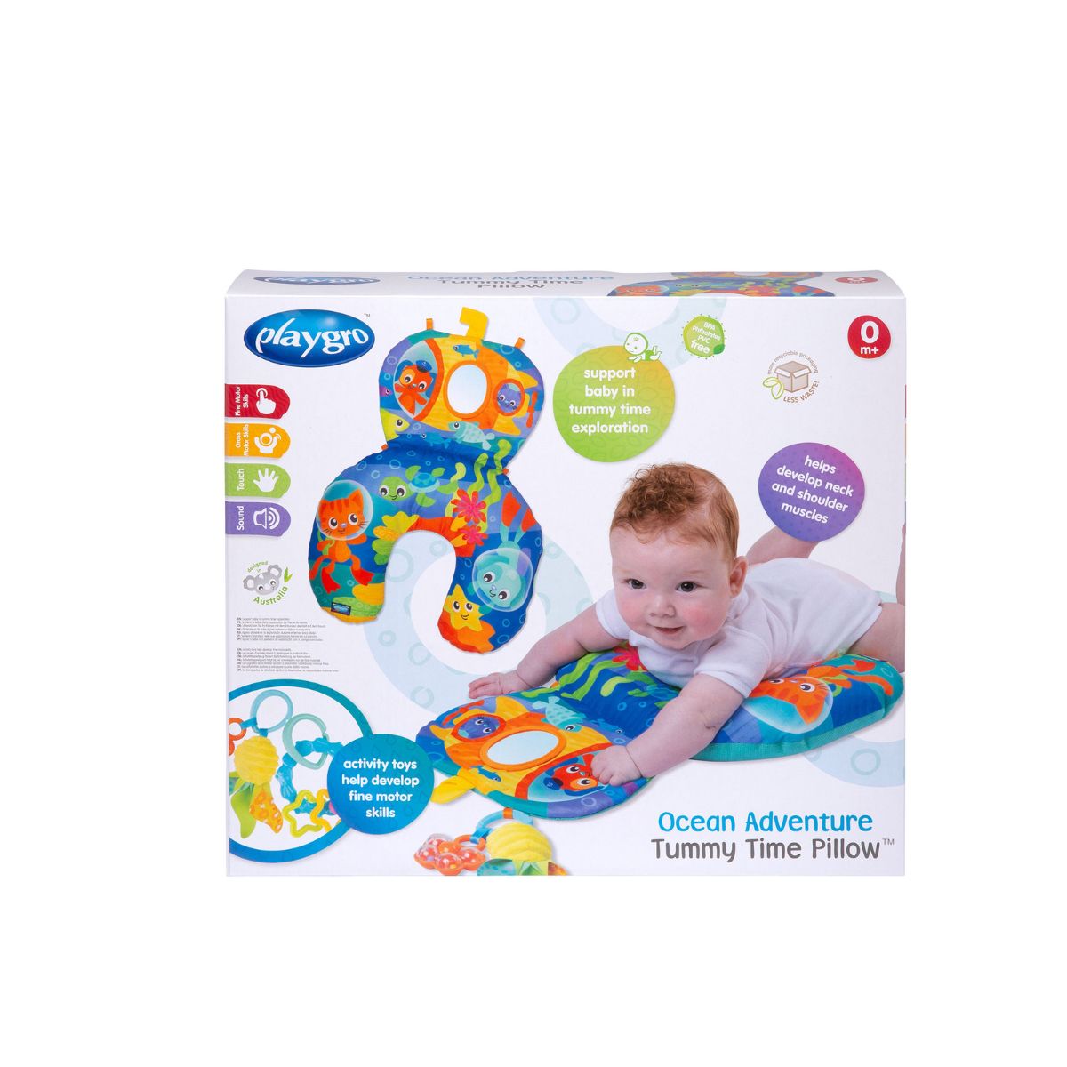 Almohada De Actividades Ocean Adventure Playgro