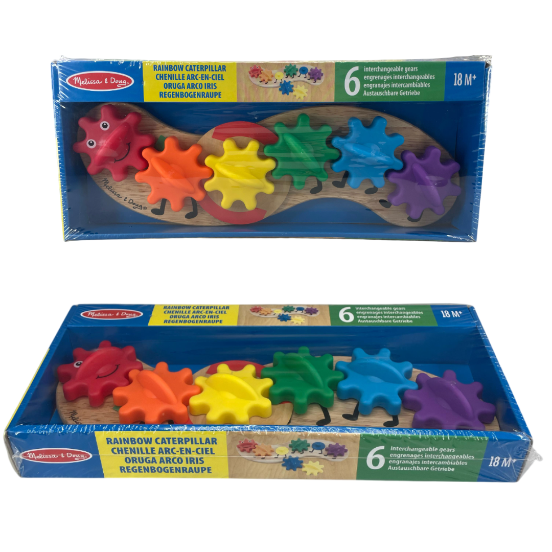 Oruga de engranajes arcoíris