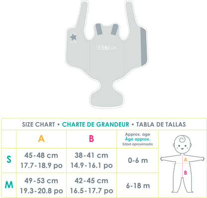 Chaleco Salvavidas talla 6 a 18m
