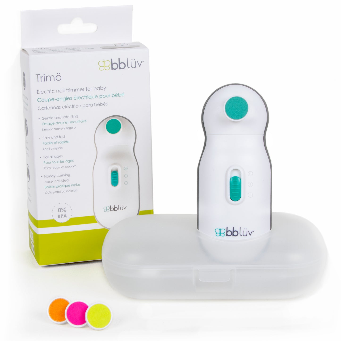 Lima de uñas eléctrico Trimo BBLüv