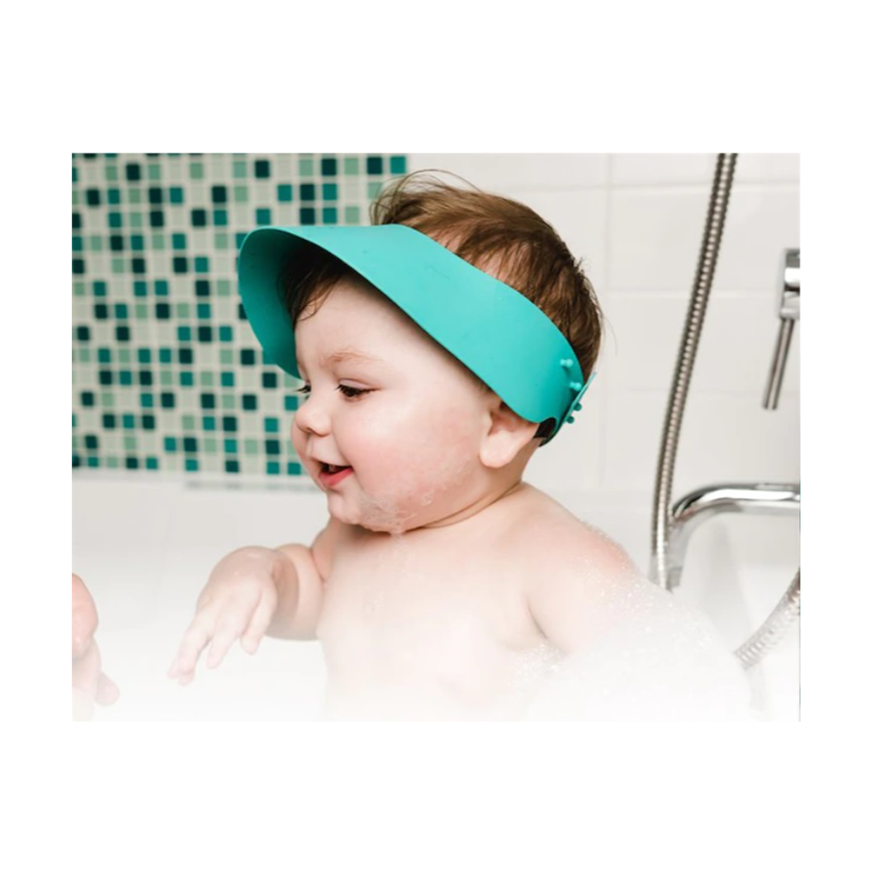 Visera para baño de silicón